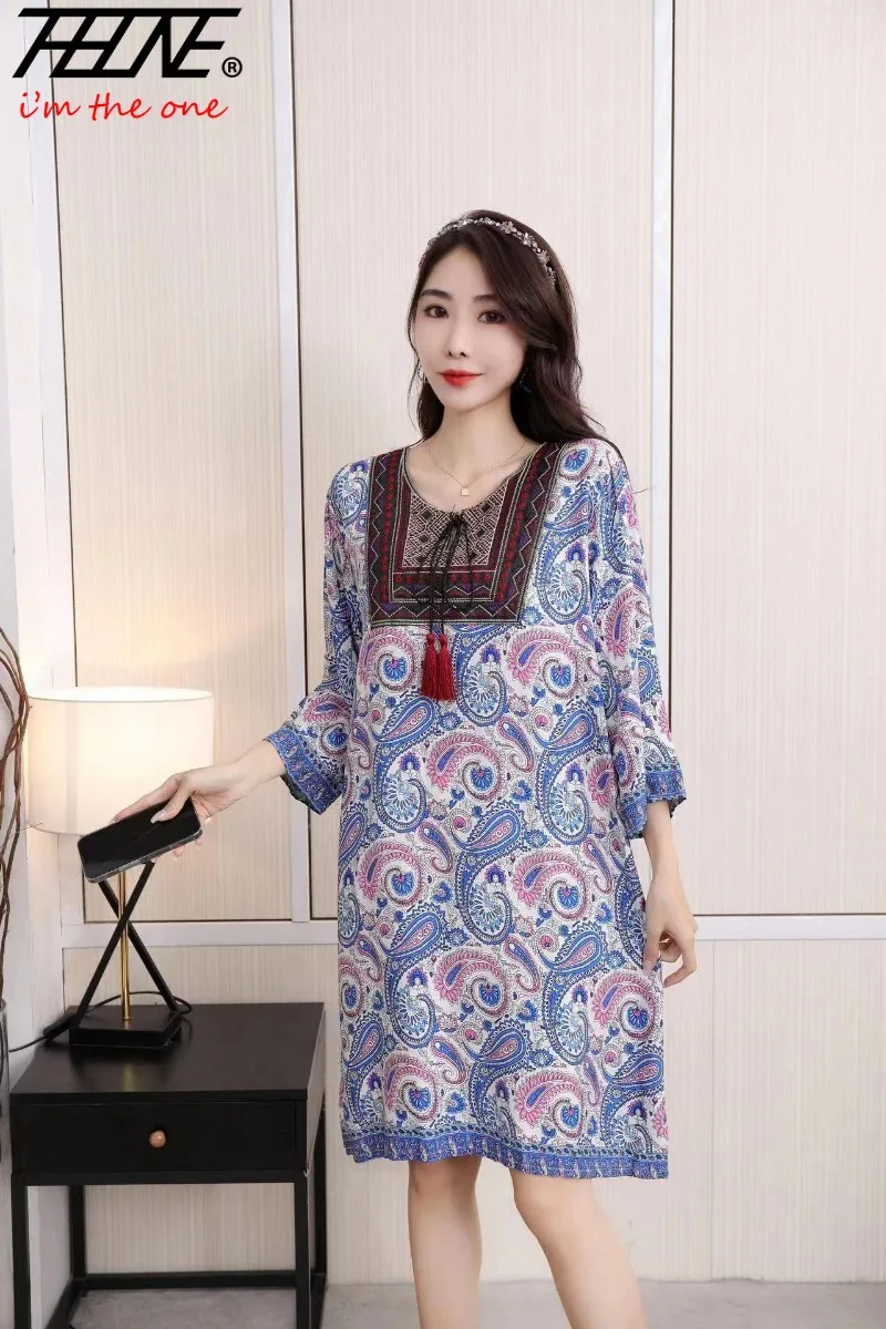 Clothing Women Indian Dress Mini Short Robe Vestidos In Stock