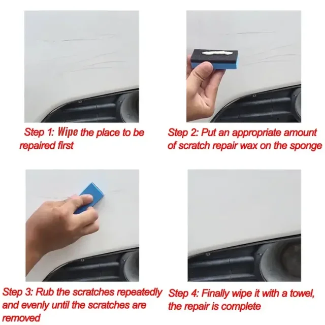 Car Scratch Wax 6