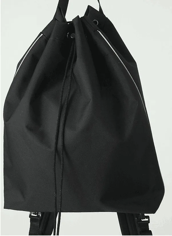 Korean multi-function Drawstring Bucket bag for women Backpack Large capacity Waterproof nylon Backpacks travel Shoulder Bags 5