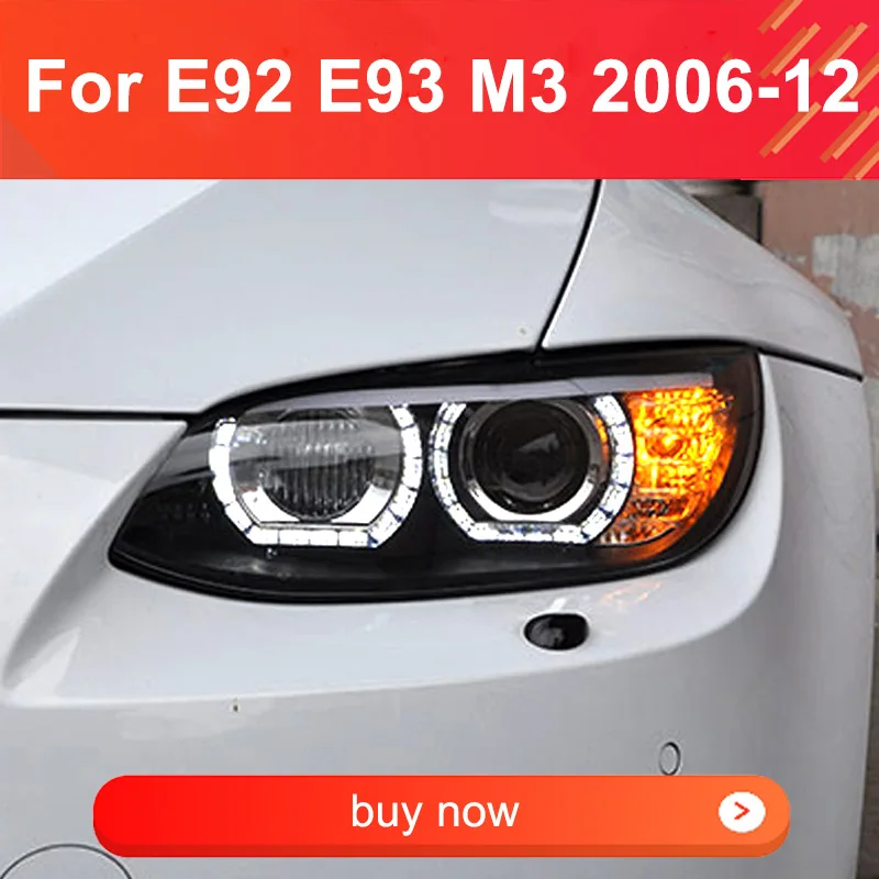 CarLEDHeadlightforBMWM3E92E9320062012HeadlightsPlugandPlay