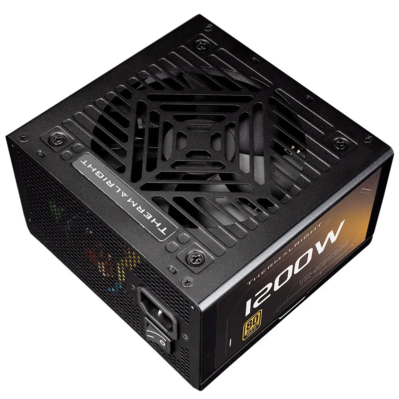 Thermalright TR-KG1200/1000 ATX3.1 완전 모듈식 골드 메달 케이스 전원 공급 장치/전압 범위 100-240V/PCI-E5.1 지원