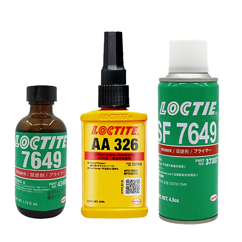 Loctite AA 326 SF7649 오리지널 구조용 접착 자석, 금속 접착 아크릴 구조용 접착제, 마그네틱 스틸 스피커 용
