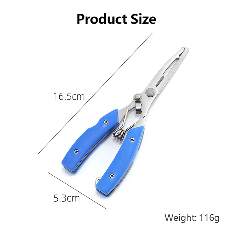 Stainless Steel Fishing Pliers Multifunctional Fishing Tools Goods Tackle Scissors