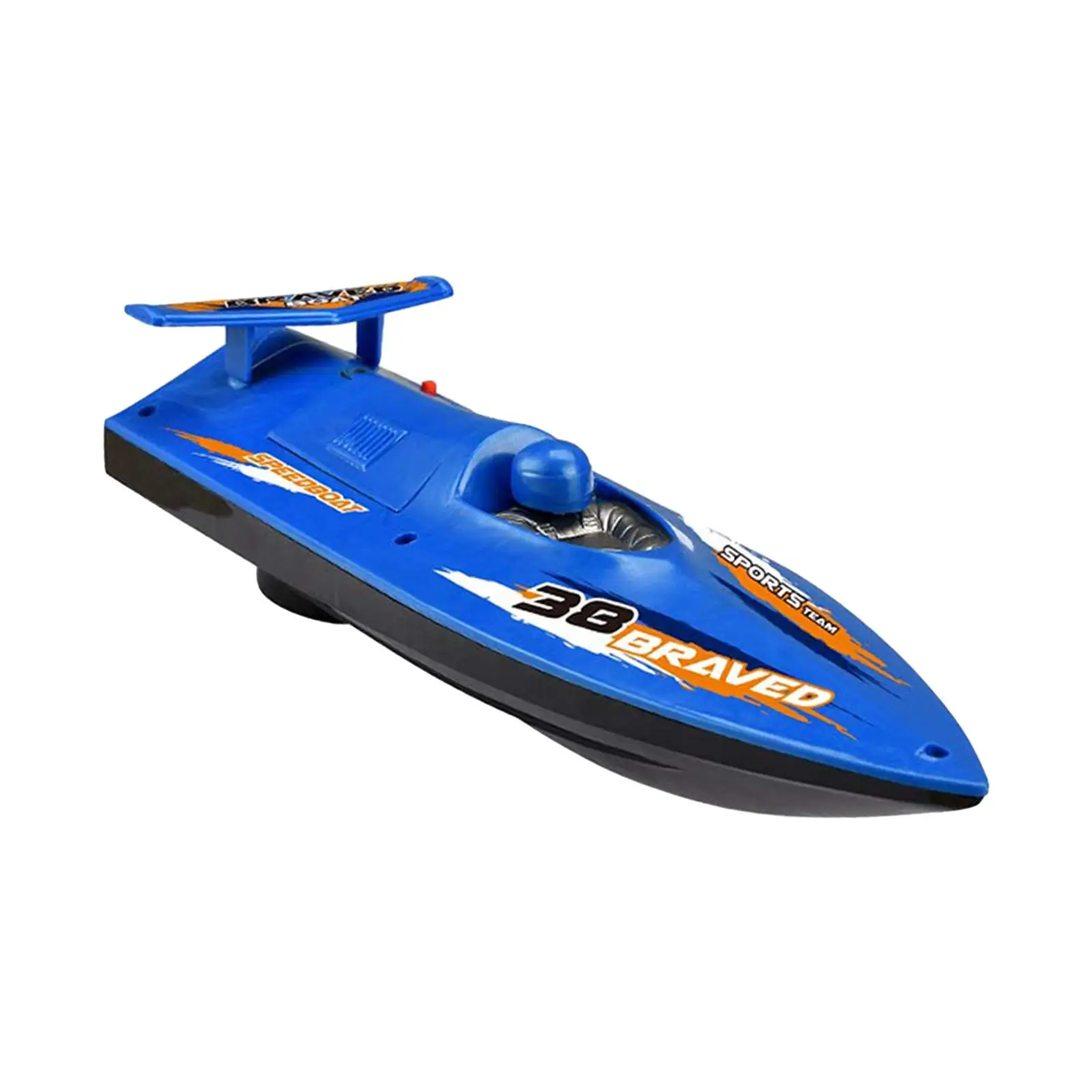 Electric Speed Boat Toy Birthday Gift Water Toy Motorboat Speed Boat Bathtub Toy for Streams Bathtub Outdoor Infant Toddlers