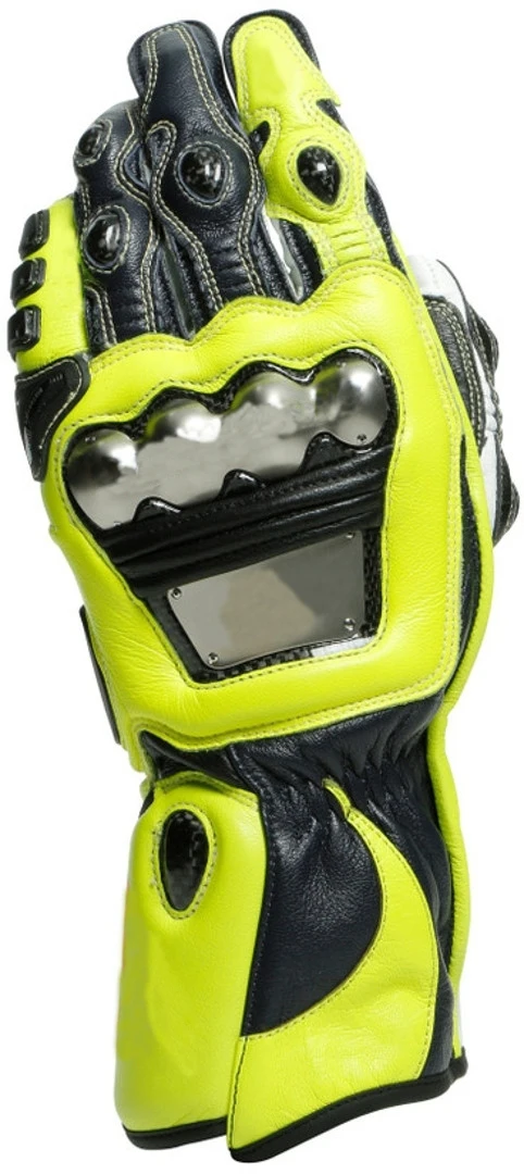 Nuova Replica Moto In Pelle Moto Gp Road Moto Racing Street Guanti Lunghi Guantes Giallo