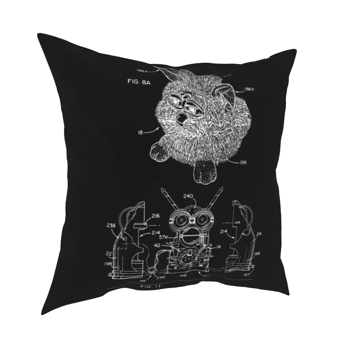 Fodera Per Cuscino Furby In Vernice Furby Comoda Federa Per Cuscino Fodera Per Cuscino Super Morbida Sana