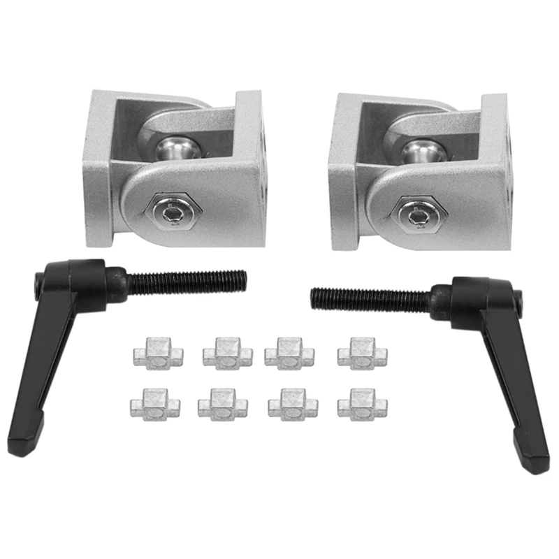 de canto para perfil de extrusão, 2pcs, fundido