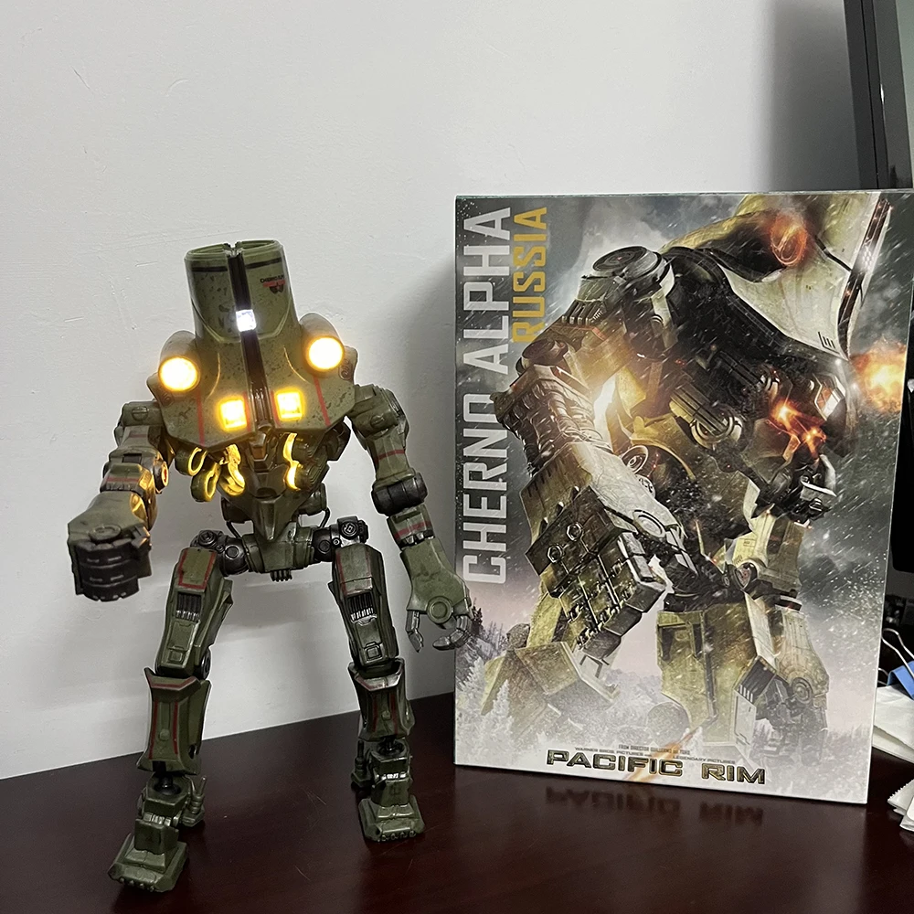 Neca Pacific Rim 그림 LED 레드 트램프 일본 메카 반다이 집시 위험 흑요석 분노 유레카 레이더 갑옷 유행 장난감 선물