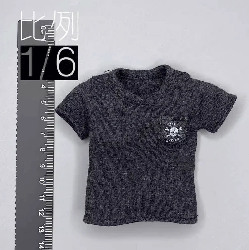 

1/6 Clothes T-shirt Model for 12'' priest