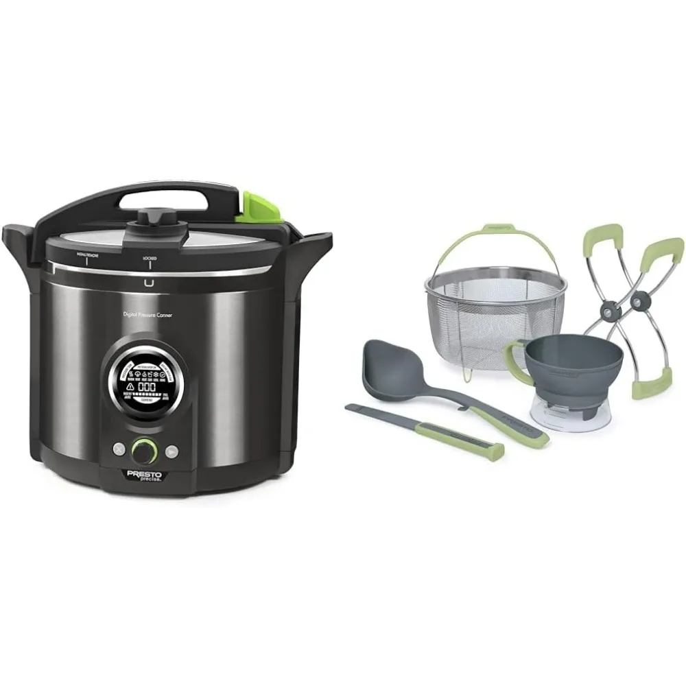 12 Qt Stainless steel Electric Pressure Canner W/removable pot 5