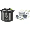 12 Qt Stainless steel Electric Pressure Canner W/removable pot 5