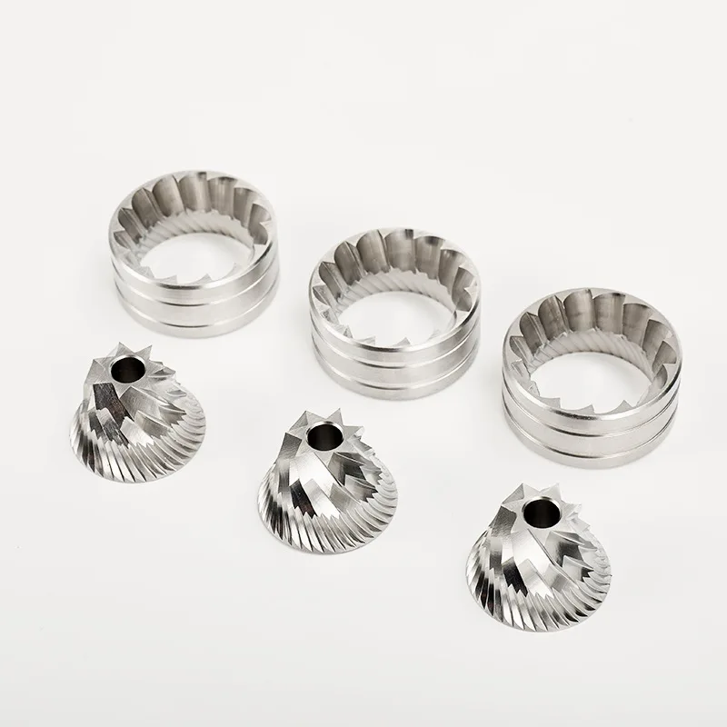7-point star Stainless steel 420 Grinding Bean Grinder Core High-precision CNC Slicing Strengthen Knife head parts Accessories
