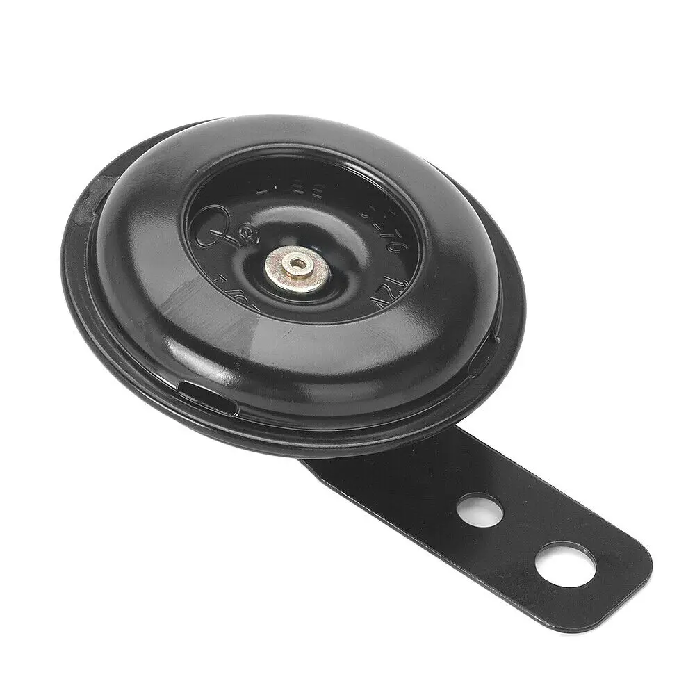 

Universal Scooter Horn Electric Motorcycle Horn Motorbike Replacement 12v Loud 105db Waterproof Round Loud Horn Speaker Black