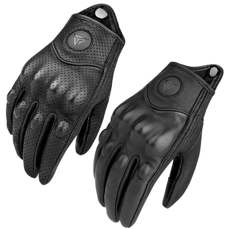 Motorcycle Gloves men women moto leather Carbon cycling winter gloves