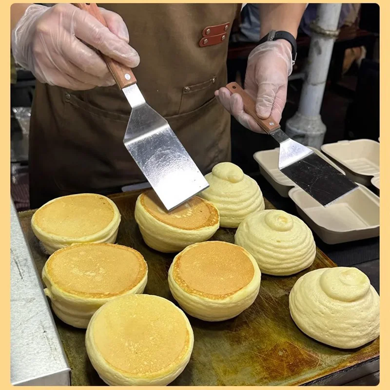 Commercial Souffl&eacute; Machine Gas Commercial Gas Street Stall Single Head Dorayaki Machine Flip-top Visible Model