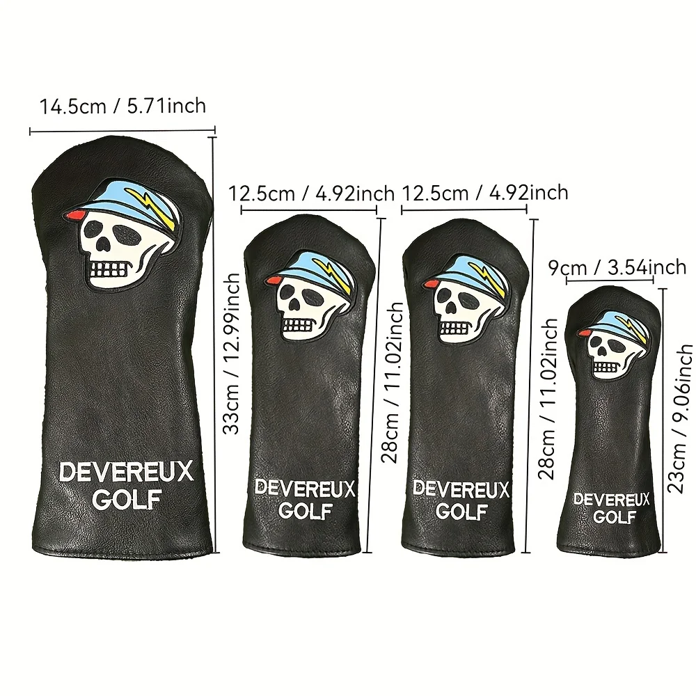 Skull Golf Club Head Covers 6