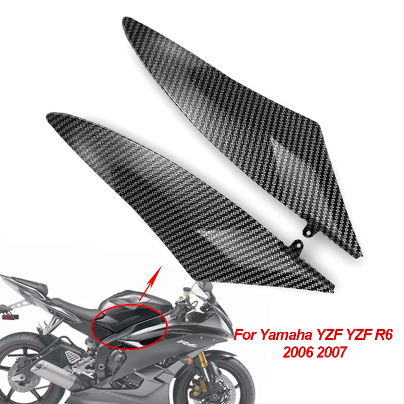Motorcycle Tank Covers Carbon Fiber Side Fairing Panels For Yamaha