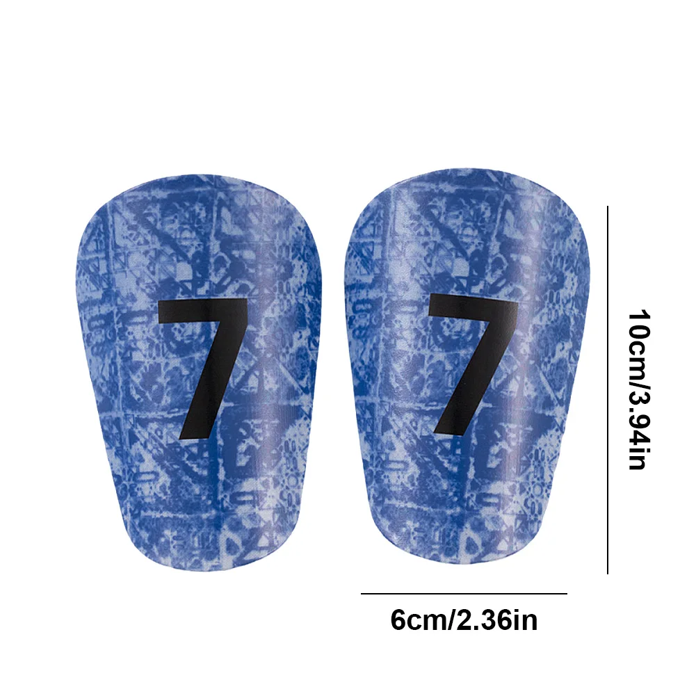 Mini Soccer Shin Guards 1 Pair Lightweight Football Shin Pads Protective Equipment Guards for Athlete Women Men Boys Girls