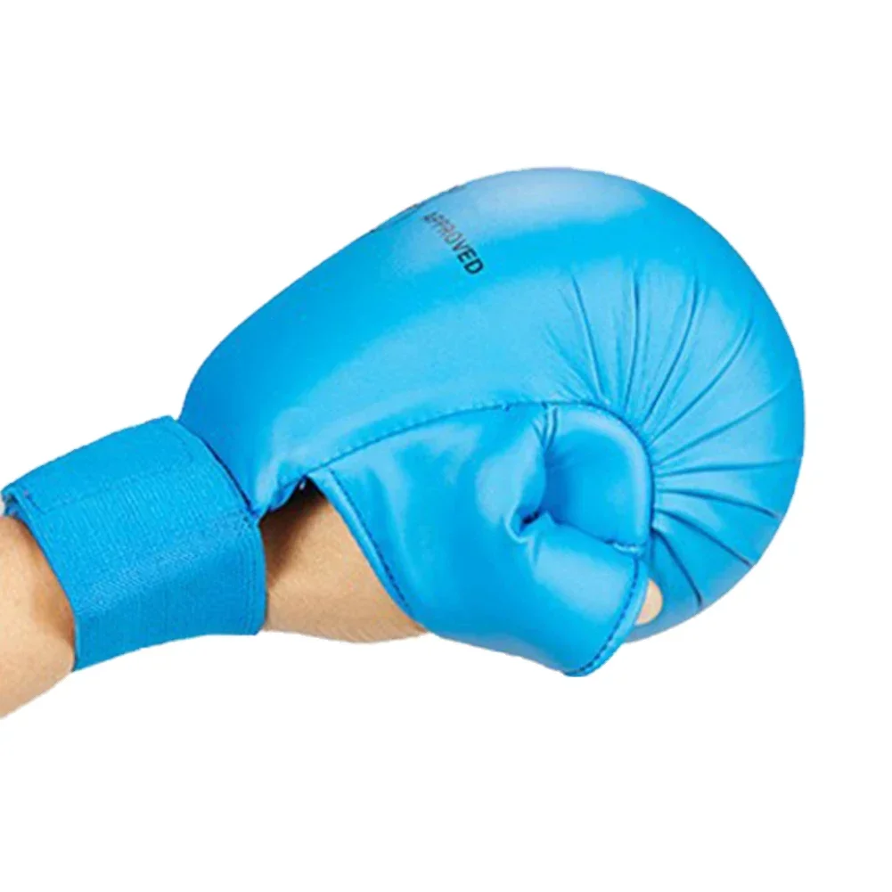 Karate Gloves Thumb Protection Thickened Model Professional Karate Hand Guard MMA Adult Children Hand Guard Boxing Gloves boxing gloves martial arts protector