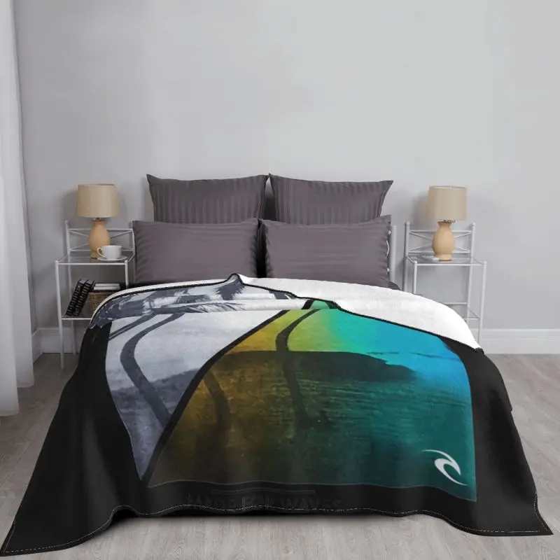 Ripcurl Shutter Blanket Quilt Fashion Microfiber Bedding Travel Machine Washable