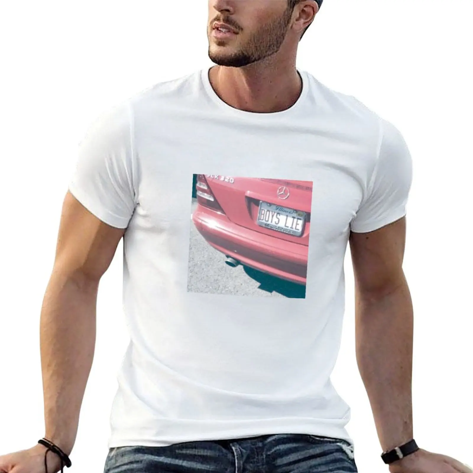 

Boys Lie T-shirt graphics plus size tops sublime mens white t shirts