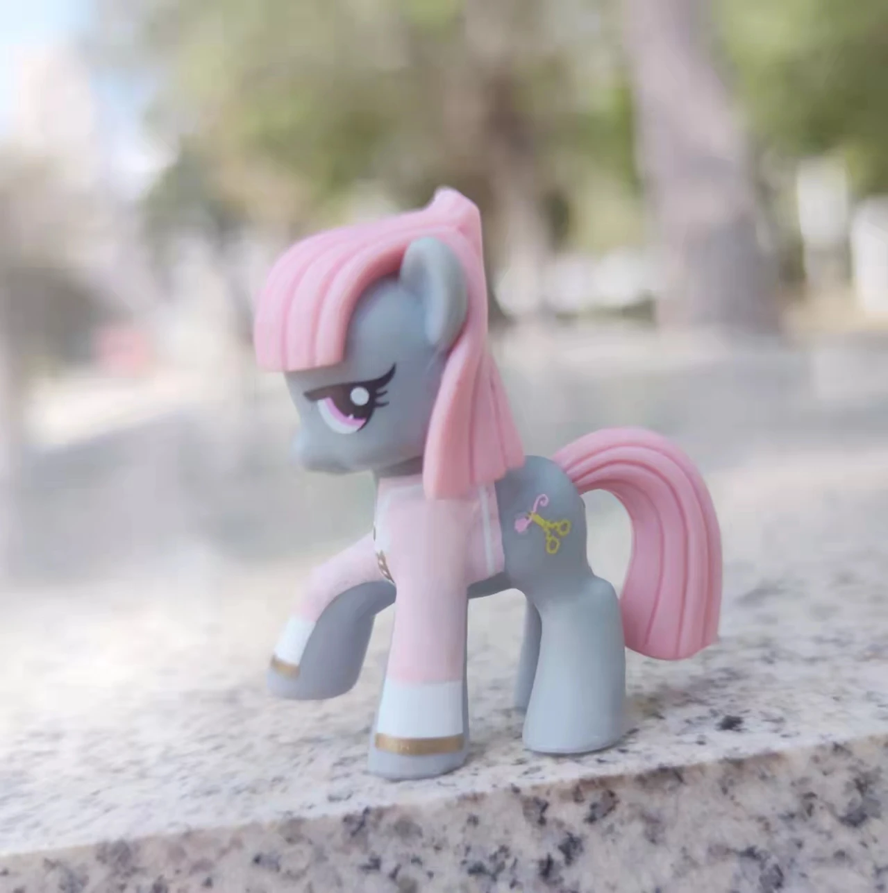 Rainbow Pony Little Horse Action Figures Tempest Shadow Daring Do Pegasus Granny Smith Big Macintosh Doll Giocattoli Per Bambini Regali