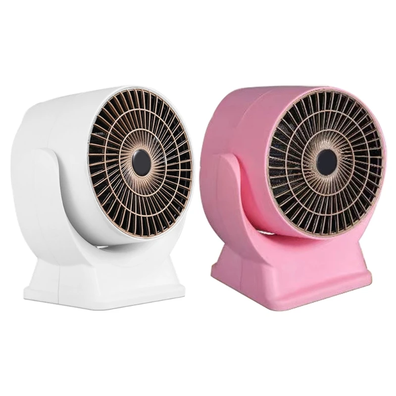 

D0AB Space Heater, 800W Small Space Heaters for Indoor Use, PTC Fast Heating Ceramic Heater, Portable Space Heater