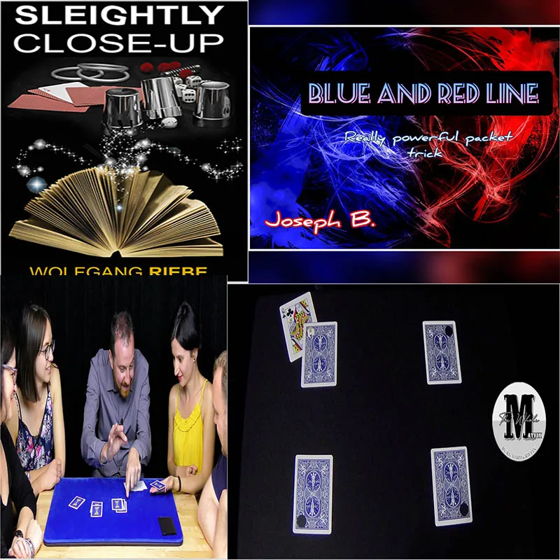 

Sleightly крупный план от Wolfgang Riebe, синяя и красная линия от Иосифа B,Raid Mate-Mouches от Филипа Молины, вся матрица Ричард