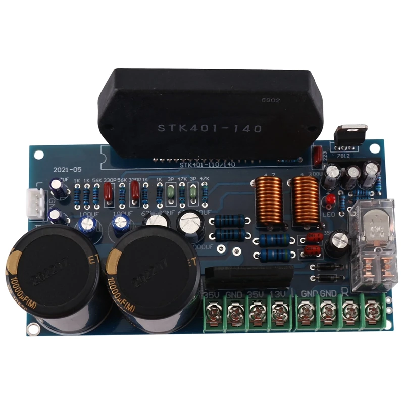 

STK401-140 Thick Film Music Power Amplifier Board High Power 120W+120W Component With UPC1237 Speaker Protection