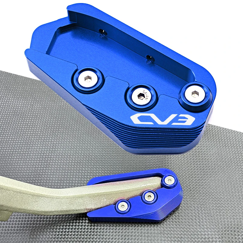 Accessori Cv3 Cavalletto Laterale Moto Ingrandisci Cavalletto Piastra Di Estensione Pad Per Kymco Cv3 550I Cv 3 Cv3 550Cc 2022-2024 +