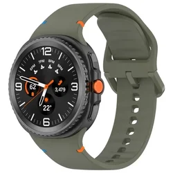 Silicone Smartwatch Strap - Durable No - Gap Design for Enhanced Comfort (8 Military Green)