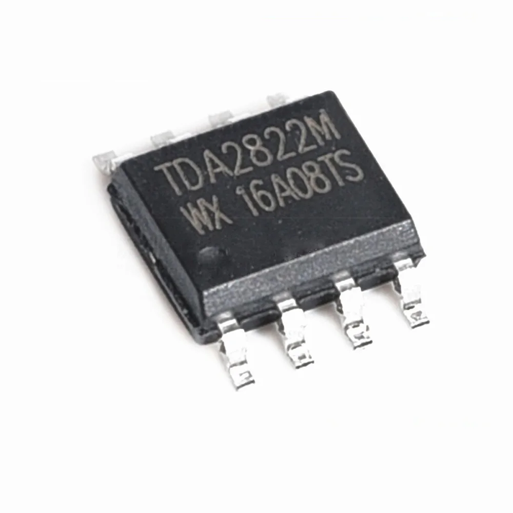 

10 PCS Made in China IC TDA2822 Audio Power Amplifier Chip (3-6V) SMD SOP-8 TDA2822M