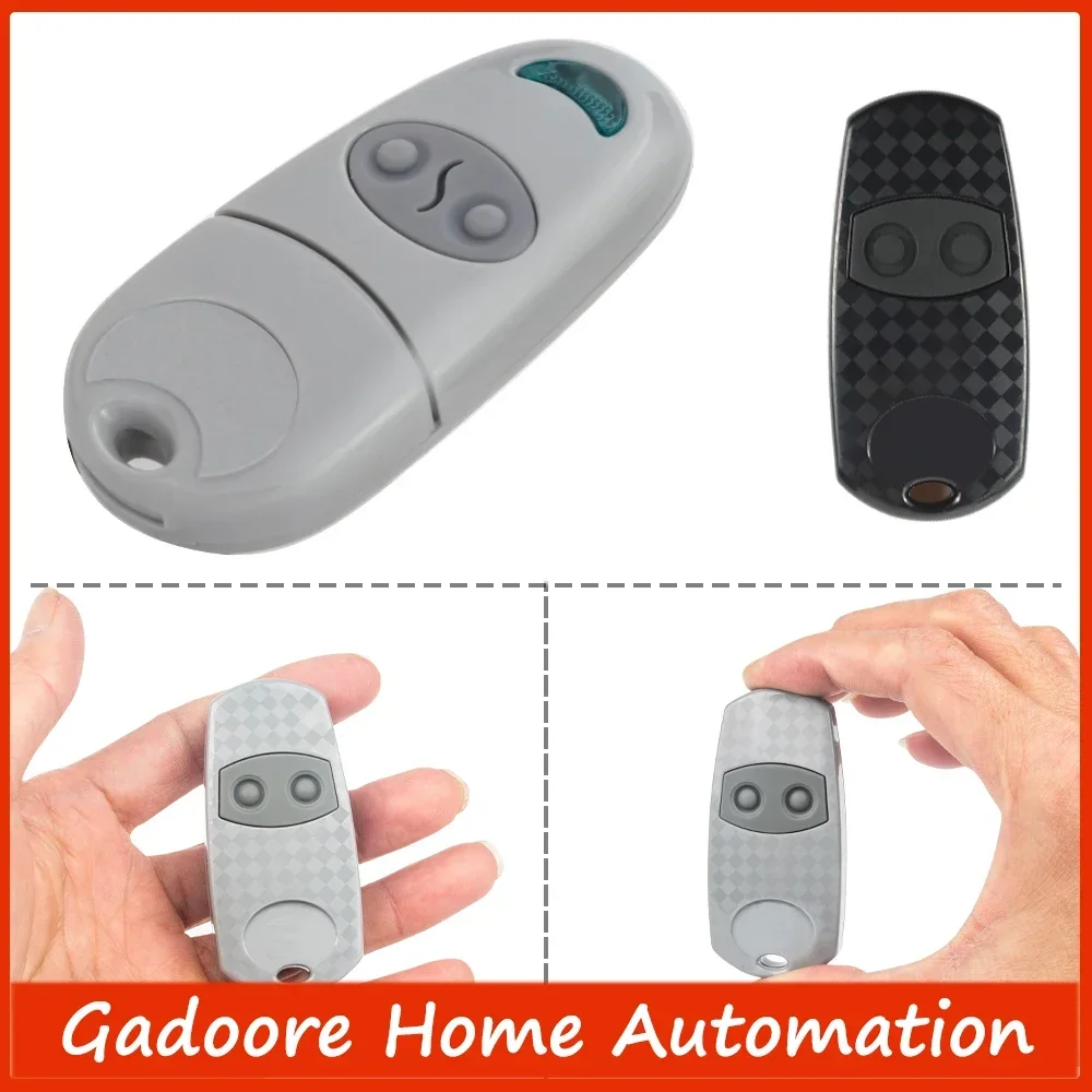 Gadoore TOP432 EV EE NA 433MHz Remote Garage Door Opener Compatible with TOP432 Came TOP342 - Replacement Transmitter 6