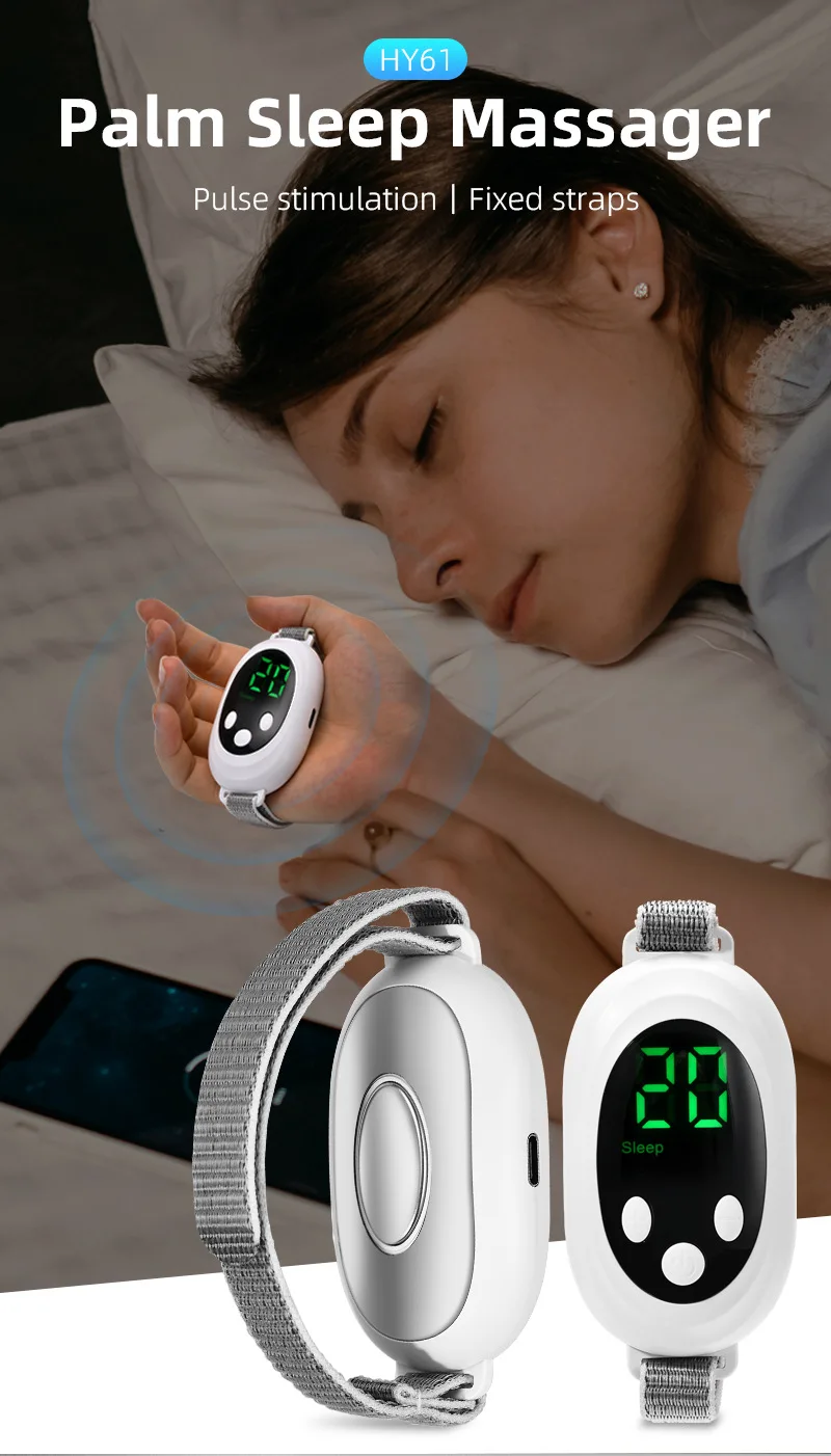 Description Picture 2 of itemSmart Sleep Aid Device Relaxation Treatment Insomnia Relieve Pulse Stimulation Sleep Device Night Anxiety Therapy Relaxatio
