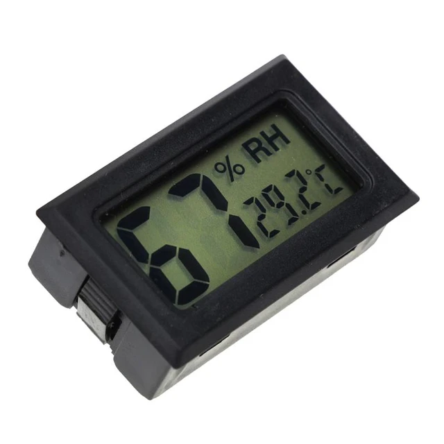 Mini thermomètre numérique LCD, hygromètre de température ambiante, capteur  d'humidité, thermomètre d'intérieur - AliExpress