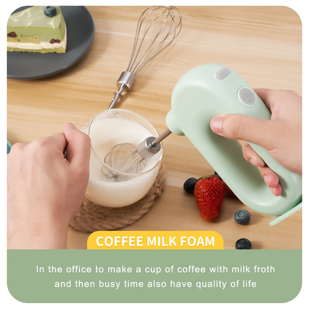 Egg Beater Electric Mixer Kitchen Gadget Whipped Eggs Stirrer Quick Charging