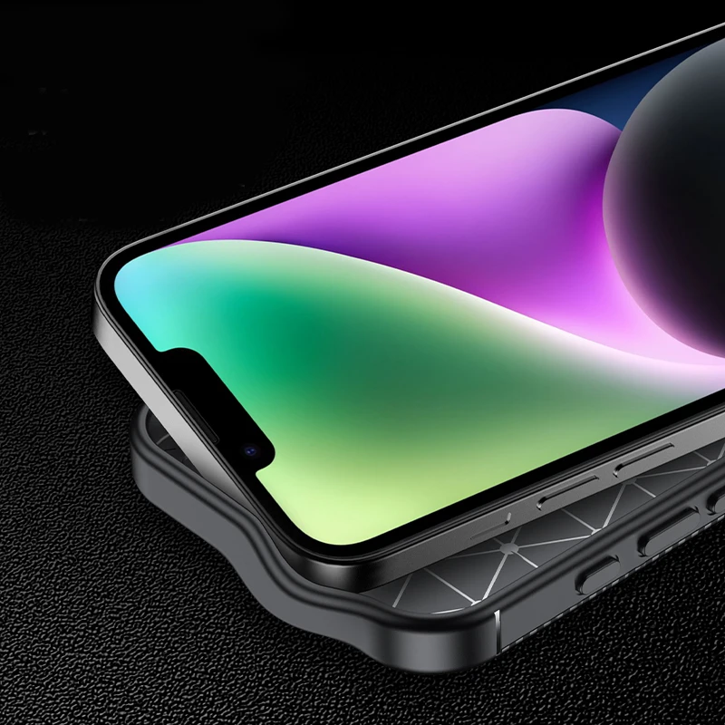 TPU Soft Black Slim Matte Silicone Case - Sleek Protective Back Cover
