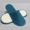 10 Pairs Disposable Slipper Non-Slip Closed Toe House Slippers Unisex Brushed Plush Slides for Hotel Travel Households Shoes 5