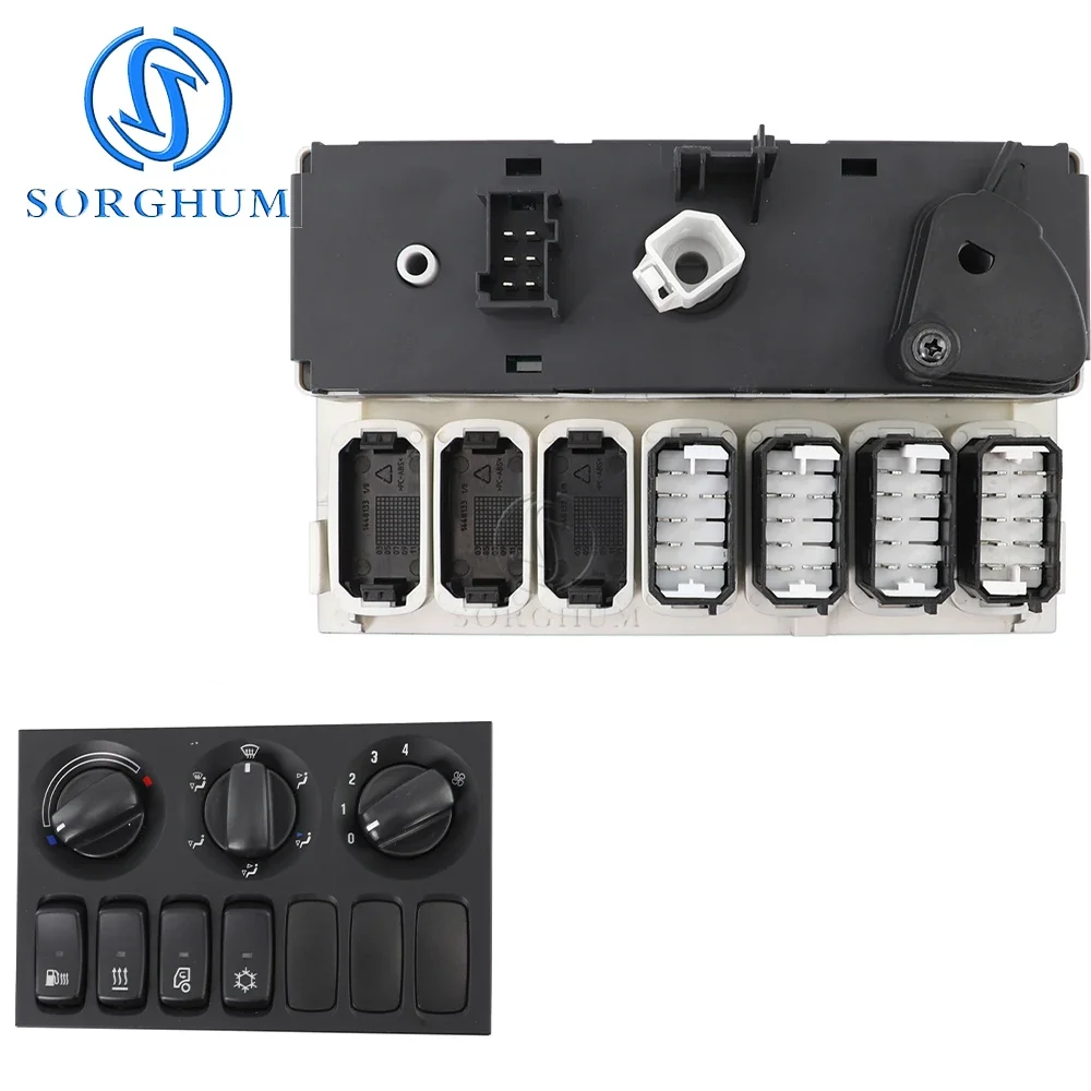 SORGHUM 1797411 1543095 For Scania P, G, R ,T-Series Truck Switch Panel Air-Conditioning Climate Heater Control Combined Switch