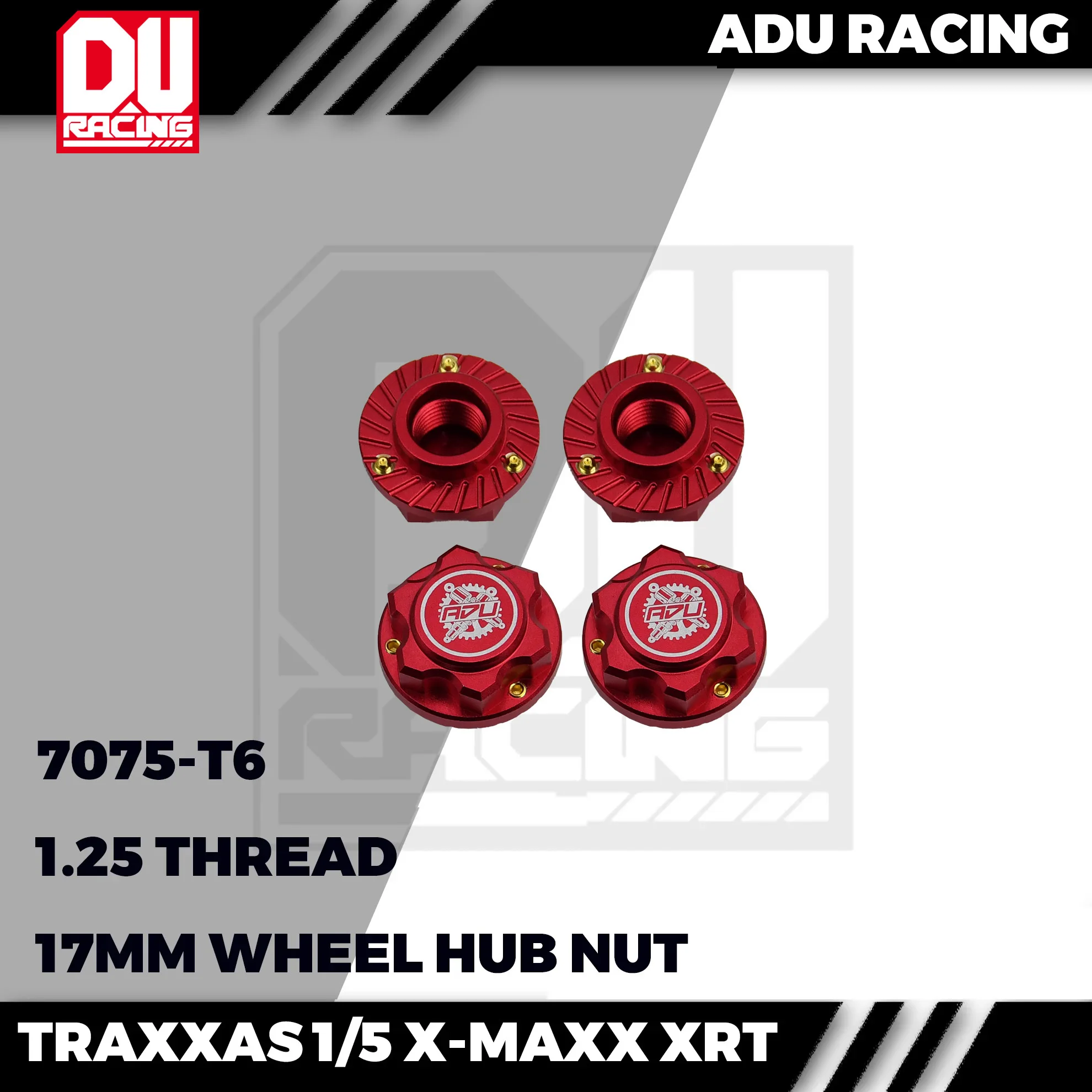 Alloggiamento Differenziale In Alluminio 7075 Rosso GPM Per Traxxas X-Maxx / XRT