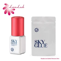 1 Bottle SKY S+ Glue Fake Eyelash Extension Korea Original 5ml Red Cap Beauty Health Lava Beauty Shop Makeup Tools Adhesive 1