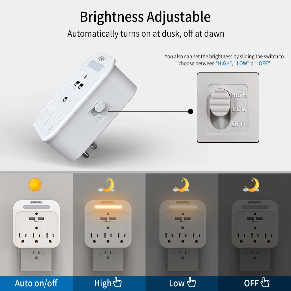 NTONPOWER US ÷ USB ܼƮ ͽٴ, USB   ,  ġ,  Ƽ ÷, , ֹ, ħǿ