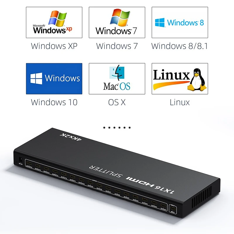 4K 1x16 HDMI й  HDMI й 1x8 1x10 1x16 Ƽ ũ ÷   1 PC  
