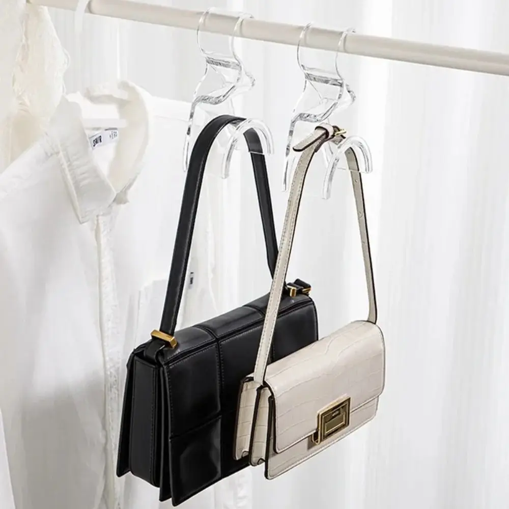 New Multi-functional Hanging Hook Acrylic Creative Bag Hook Reusable Wardrobe Storage Organization Tool Bedroom 6