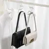 New Multi-functional Hanging Hook Acrylic Creative Bag Hook Reusable Wardrobe Storage Organization Tool Bedroom 6