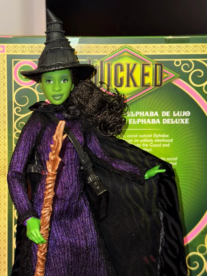 Wicked For Good エルファバ　デラックスファッションドール　マテル Wicked: For Good Deluxe Elphaba Doll | Mattel