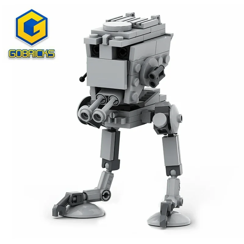

Детский конструктор gobrick MOC, креативные строительные блоки, артикулированные войны, вездеход, разведчик, строительные блоки, игрушки для детей