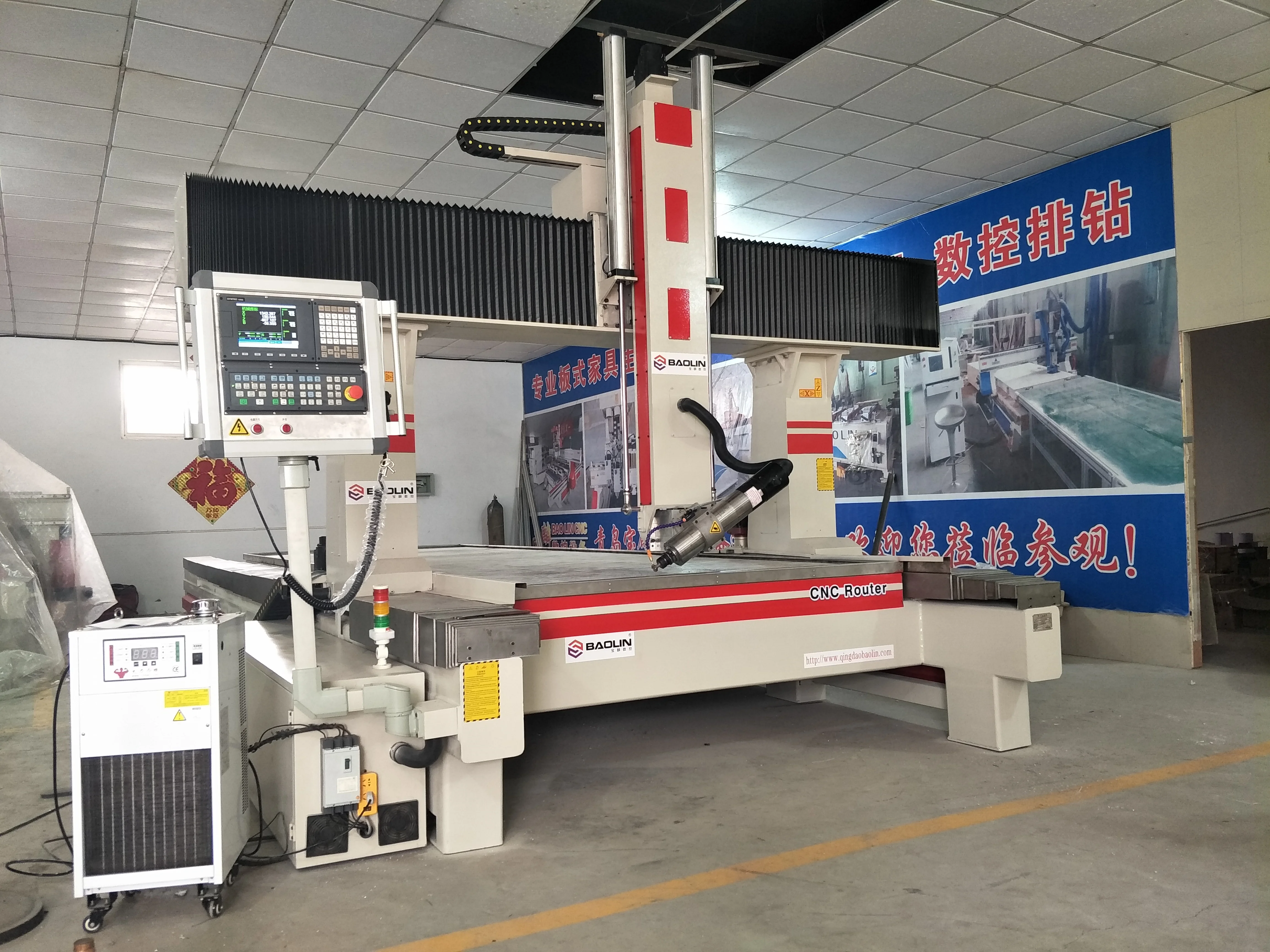 CNC 3d Stone Carving Machine Stone Cutting Machine 5.5kw Water Cooling Cnc Router Marble Stone