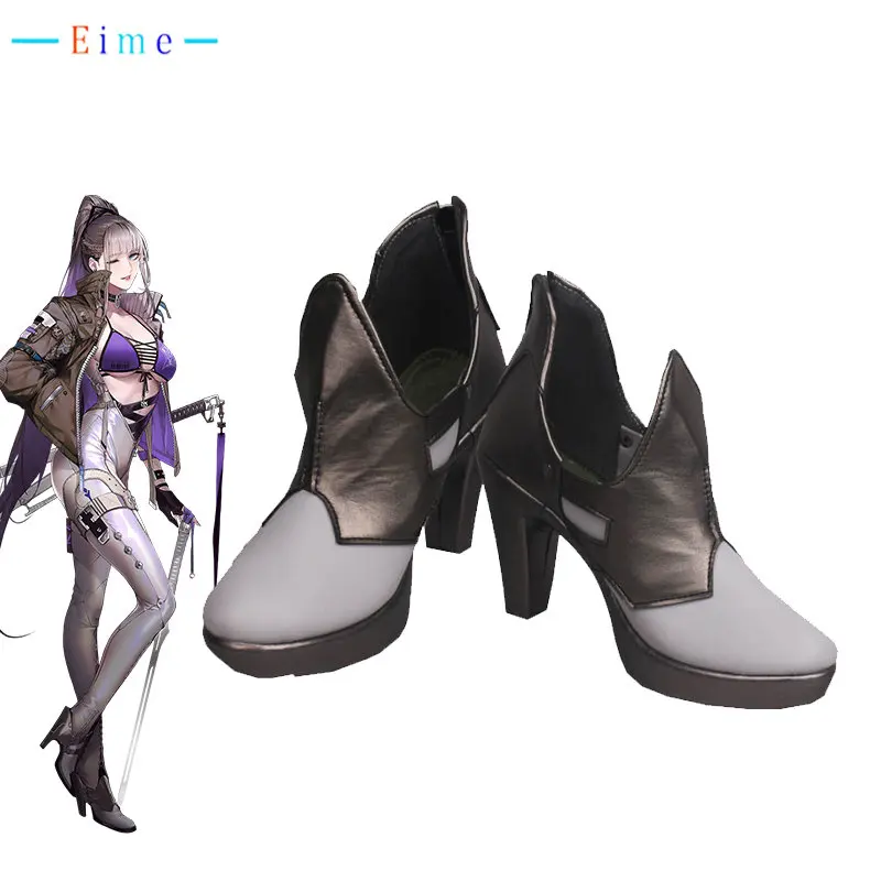 

Game Path to Nowhere BAIYI Cosplay Shoes PU Leather Shoes Halloween Carnival Boots Cosplay Prop Custom Made