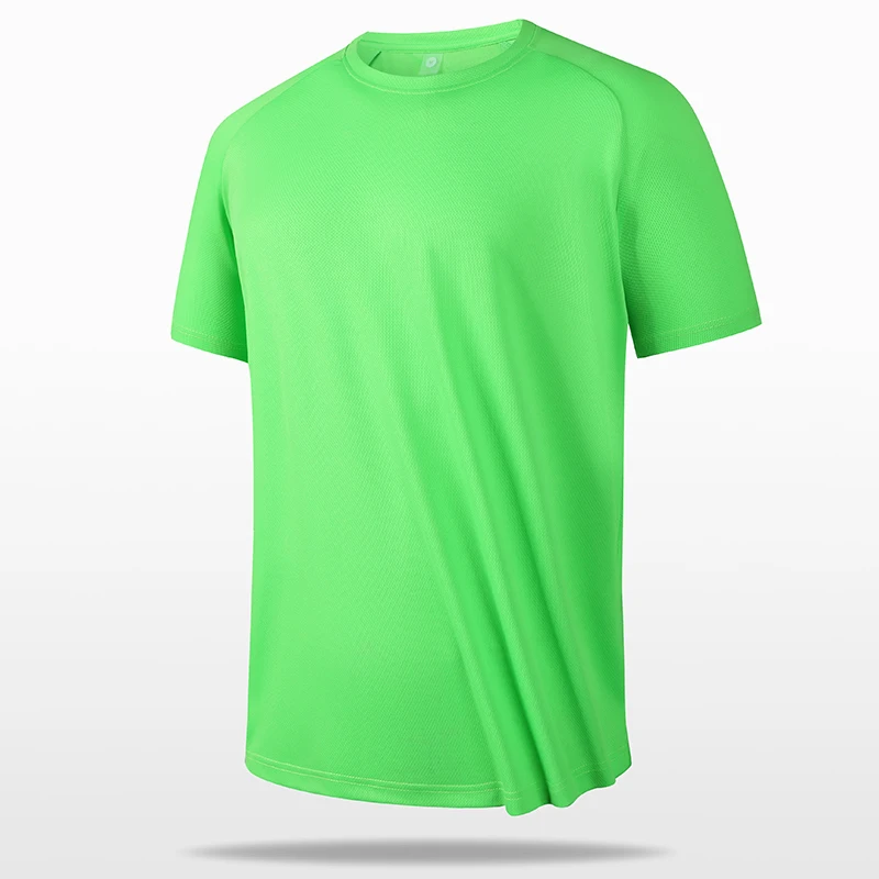 4pcs Multicolor Quick Dry Short Sleeve Sport Tops Gym Jerseys Fitness Shirt Trainer Running T-Shirt Men's Breathable Sportswear